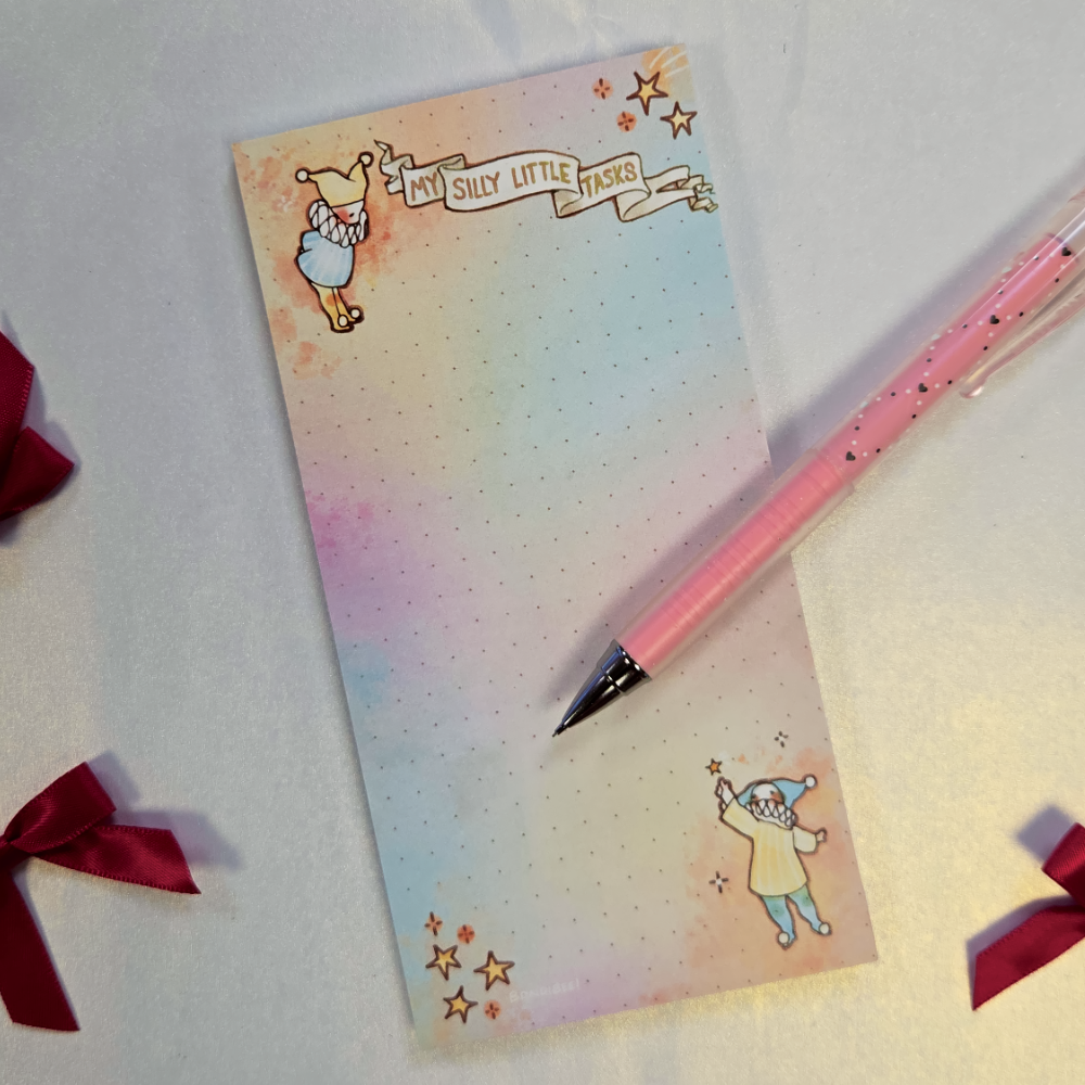 Dream Circus long memo pad