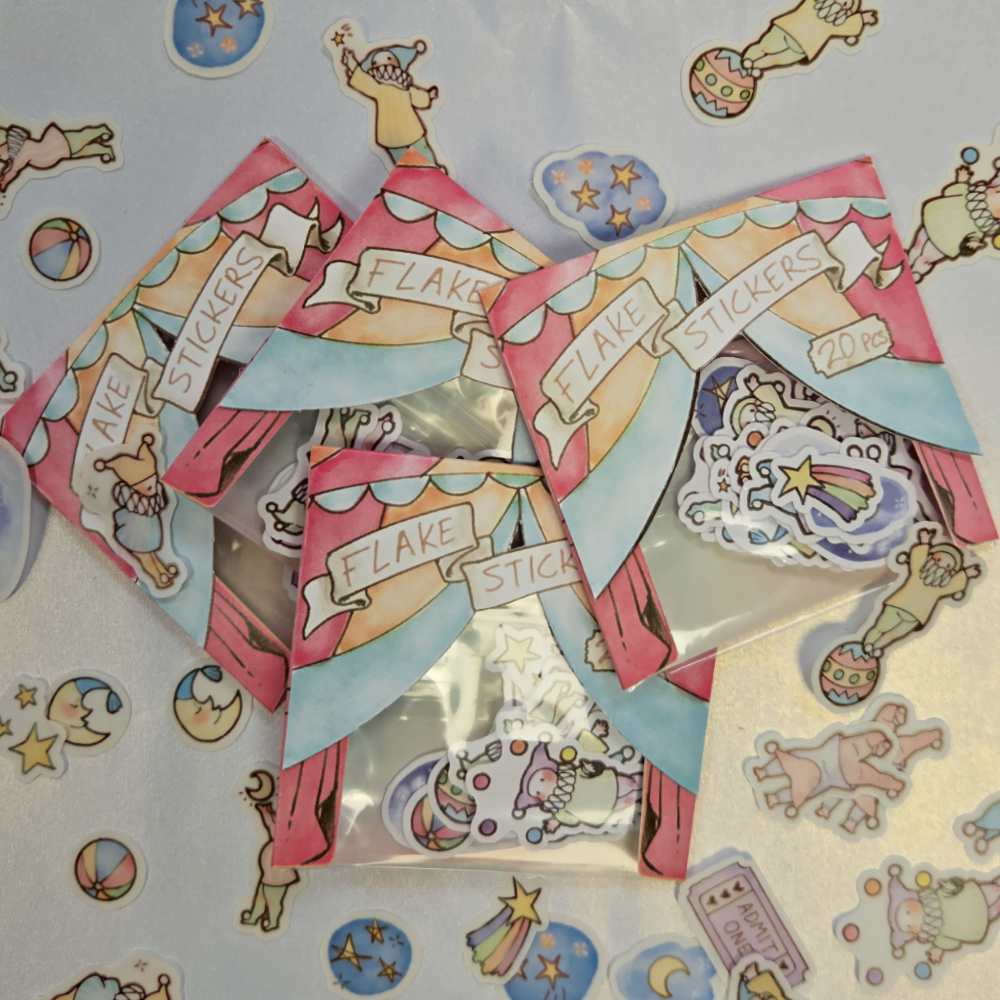 Dream Circus sticker pack