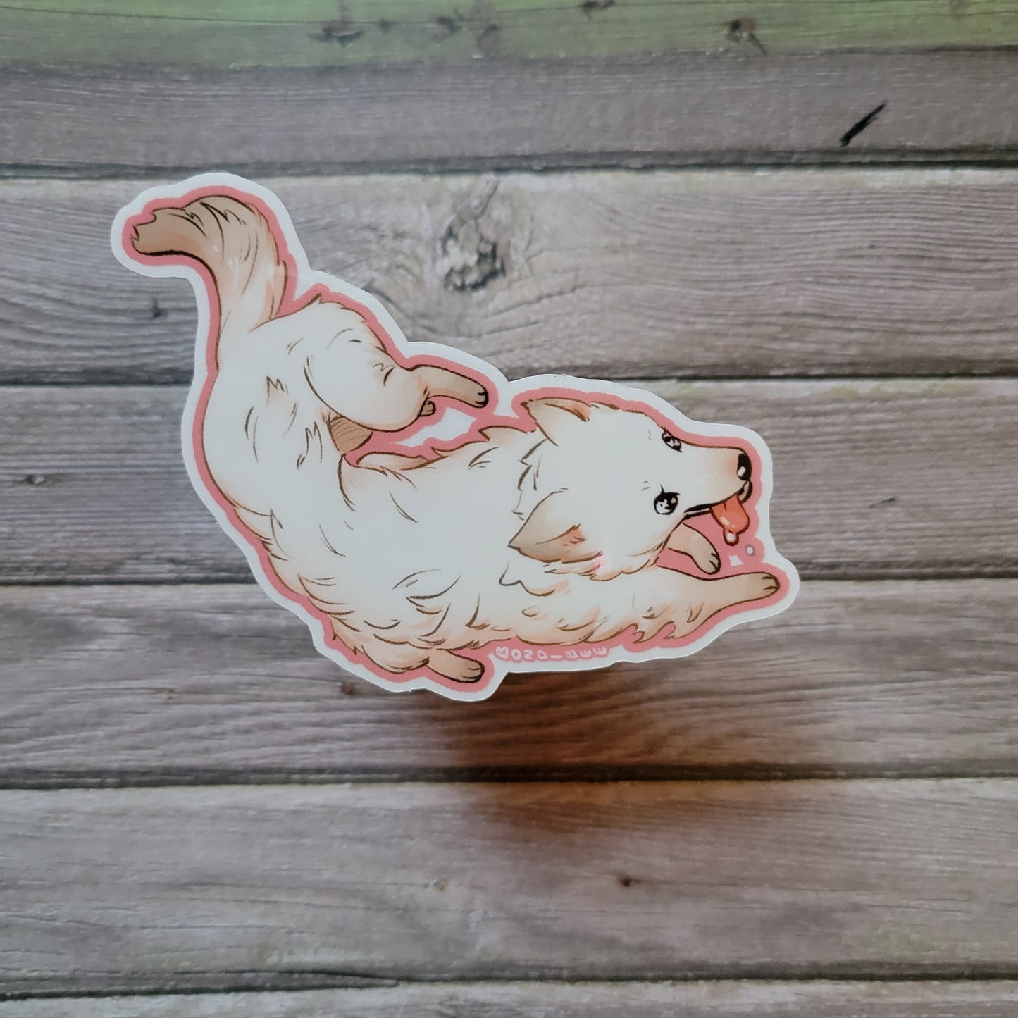 Noodle Clear Vinyl Sticker