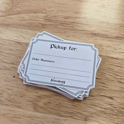 Matte Writable Labels