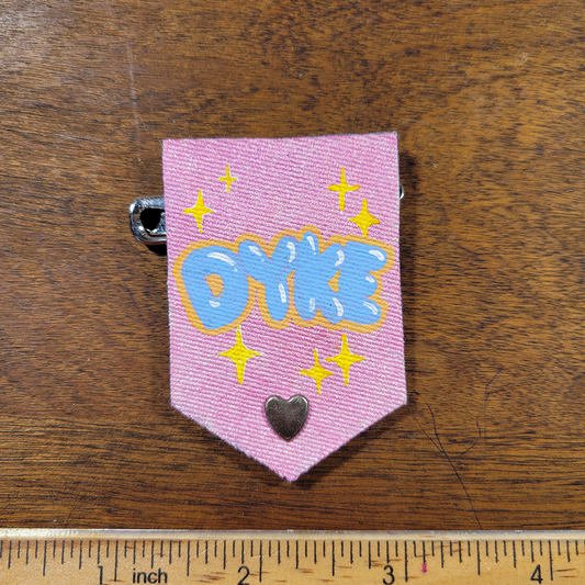 DYKE Canvas Badge