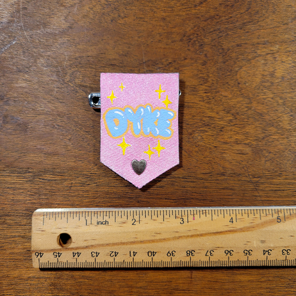 DYKE Canvas Badge