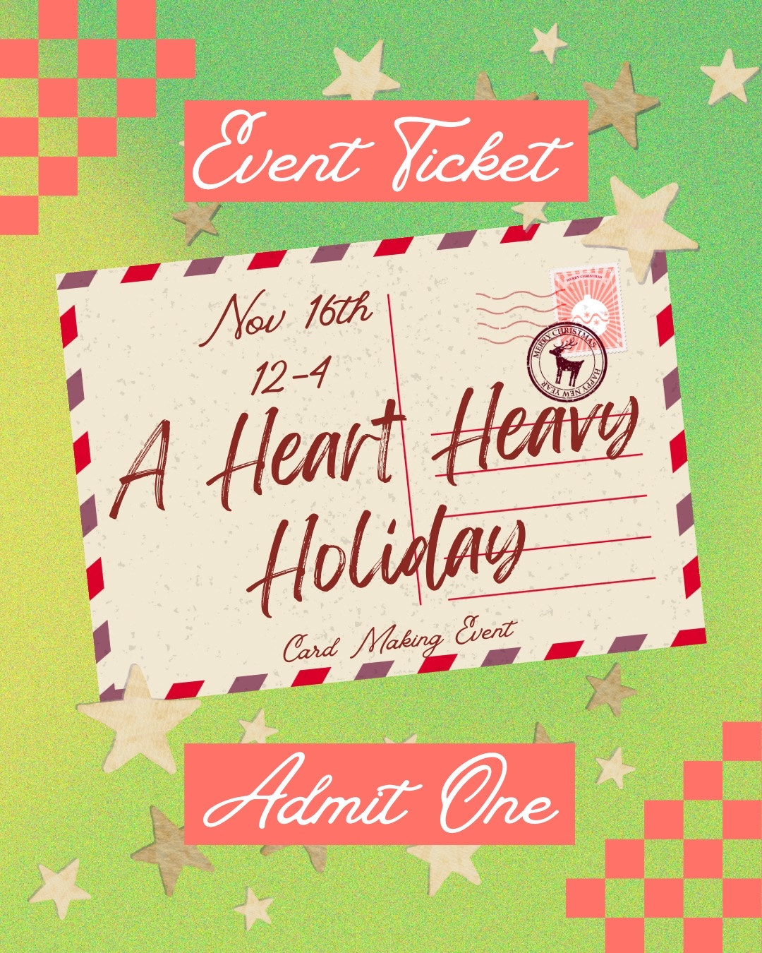 A Heart Heavy Holiday Event Ticket