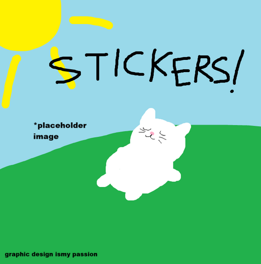 Stickers - Gloss White