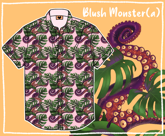 Blush Monster(a) Dad Shirt