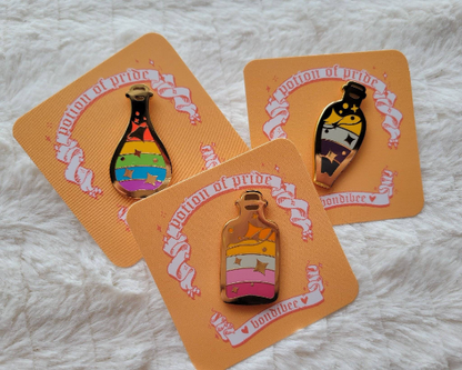 Potions of Pride Enamel Pins